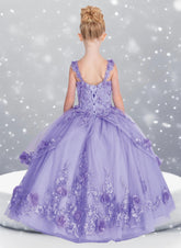 Emmaline Sparkle Lilac Gown | Communion Pageant & Special Occasion Dress